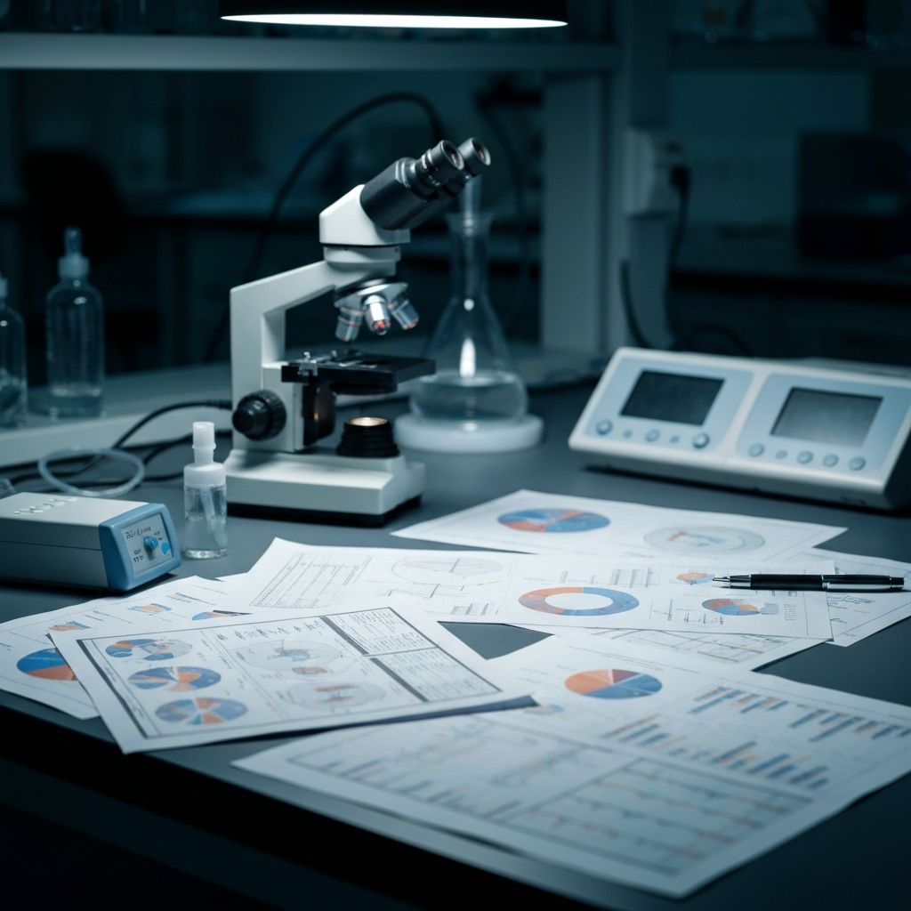 Scientific research materials and health data